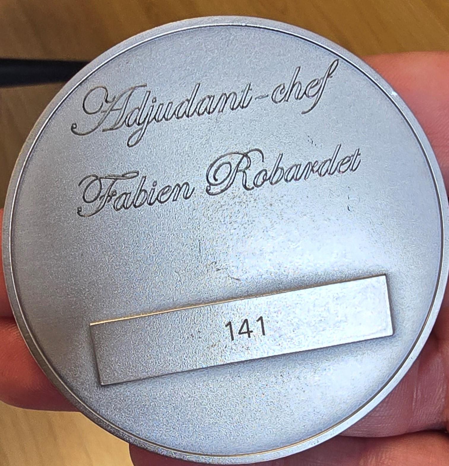 Adc robardet medaille